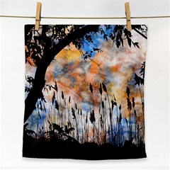 Landscape Sunset Sky Summer Face Towel