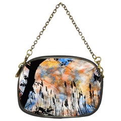 Landscape Sunset Sky Summer Chain Purses (Two Sides) 