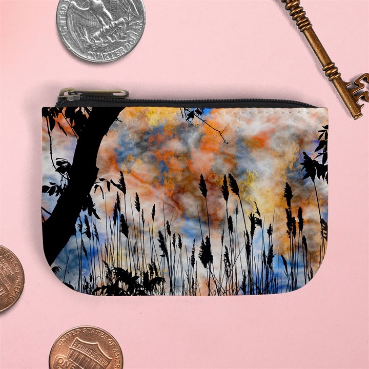 Landscape Sunset Sky Summer Mini Coin Purses