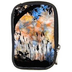 Landscape Sunset Sky Summer Compact Camera Cases by Nexatart