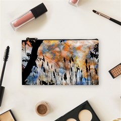 Landscape Sunset Sky Summer Cosmetic Bag (Small) 