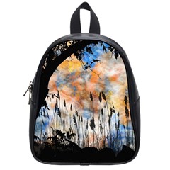 Landscape Sunset Sky Summer School Bags (Small) 