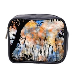 Landscape Sunset Sky Summer Mini Toiletries Bag 2-Side