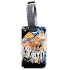 Landscape Sunset Sky Summer Luggage Tags (Two Sides)