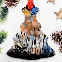 Landscape Sunset Sky Summer Ornament (Christmas Tree) 