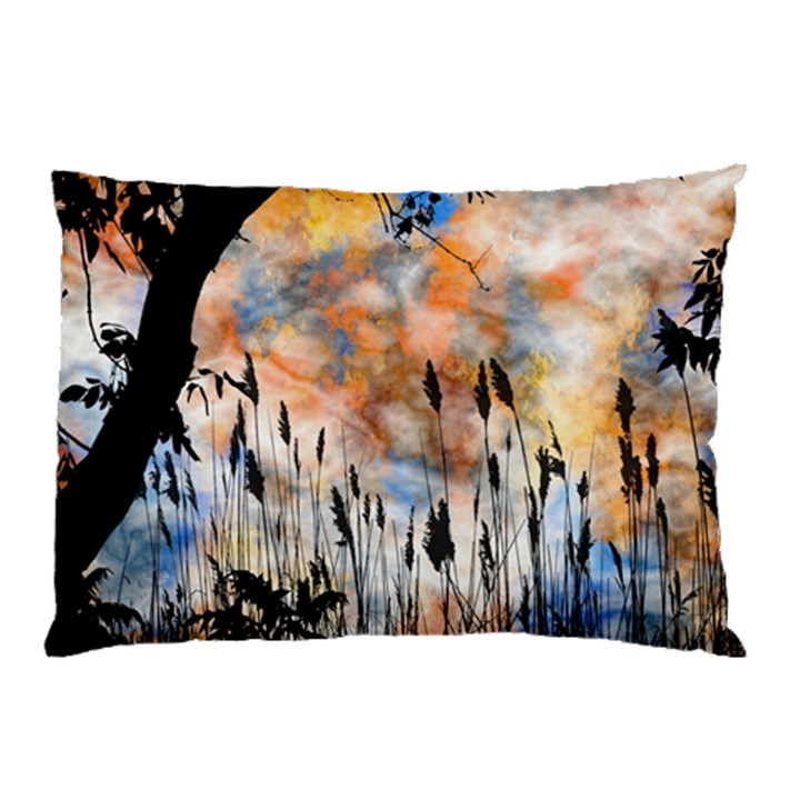 Landscape Sunset Sky Summer Pillow Case (Two Sides)