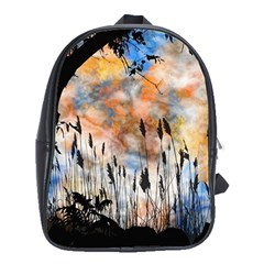 Landscape Sunset Sky Summer School Bags (XL) 