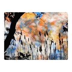 Landscape Sunset Sky Summer Double Sided Flano Blanket (Mini) 