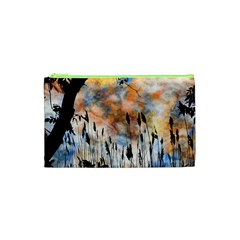 Landscape Sunset Sky Summer Cosmetic Bag (xs) by Nexatart