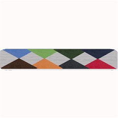 Leather Colorful Diamond Design Small Bar Mats by Nexatart