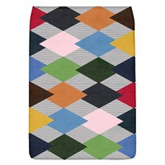 Leather Colorful Diamond Design Flap Covers (l)  by Nexatart