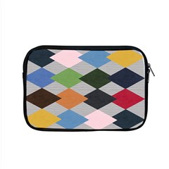 Leather Colorful Diamond Design Apple Macbook Pro 15  Zipper Case by Nexatart