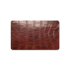 Leather Snake Skin Texture Magnet (name Card) by Nexatart