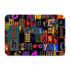 Letters A Abc Alphabet Literacy Plate Mats