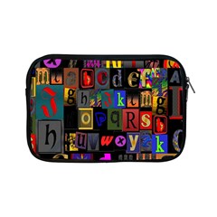 Letters A Abc Alphabet Literacy Apple Ipad Mini Zipper Cases by Nexatart