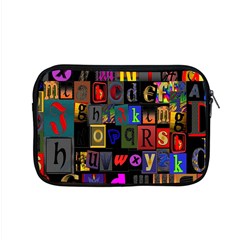 Letters A Abc Alphabet Literacy Apple Macbook Pro 15  Zipper Case