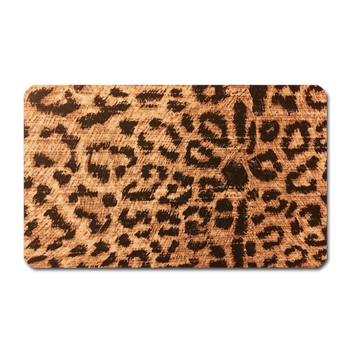 Leopard Print Animal Print Backdrop Magnet (Rectangular)