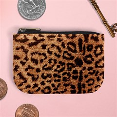 Leopard Print Animal Print Backdrop Mini Coin Purses by Nexatart