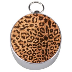 Leopard Print Animal Print Backdrop Silver Compasses by Nexatart