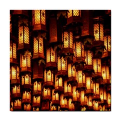 Light Art Pattern Lamp Tile Coasters