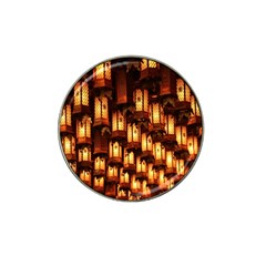 Light Art Pattern Lamp Hat Clip Ball Marker (4 Pack) by Nexatart