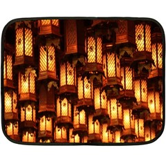 Light Art Pattern Lamp Fleece Blanket (mini)