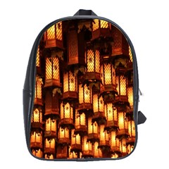 Light Art Pattern Lamp School Bags(large) 