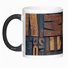 Letters Wooden Old Artwork Vintage Morph Mugs by Nexatart