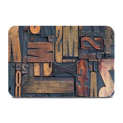 Letters Wooden Old Artwork Vintage Plate Mats by Nexatart