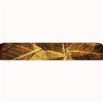 Leaves Autumn Texture Brown Small Bar Mats 24 x4  Bar Mat