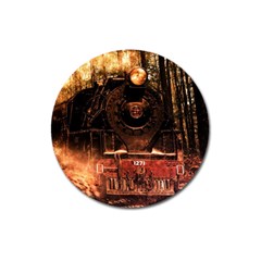 Locomotive Magnet 3  (round)