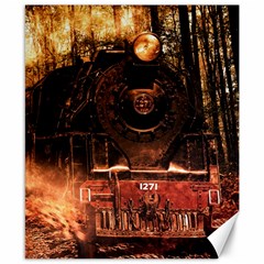 Locomotive Canvas 8  X 10 