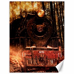 Locomotive Canvas 12  X 16   by Nexatart