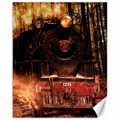 Locomotive Canvas 16  X 20   by Nexatart