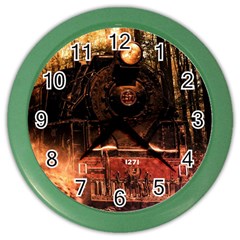 Locomotive Color Wall Clocks