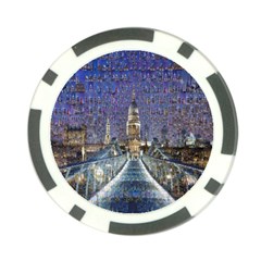 London Travel Poker Chip Card Guard