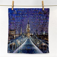 London Travel Face Towel