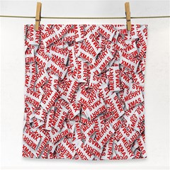 Merry Christmas Xmas Pattern Face Towel