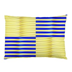 Metallic Gold Texture Pillow Case (two Sides) by Nexatart