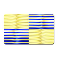 Metallic Gold Texture Magnet (rectangular) by Nexatart