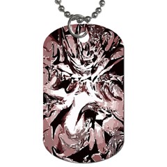 Metal Lighted Background Light Dog Tag (two Sides)