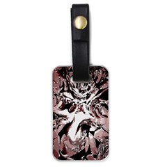 Metal Lighted Background Light Luggage Tags (one Side)  by Nexatart