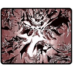 Metal Lighted Background Light Double Sided Fleece Blanket (medium)  by Nexatart