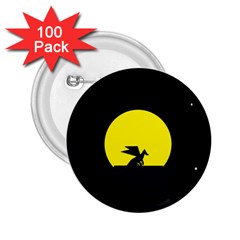 Moon And Dragon Dragon Sky Dragon 2 25  Buttons (100 Pack) 