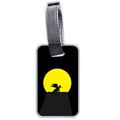 Moon And Dragon Dragon Sky Dragon Luggage Tags (two Sides)