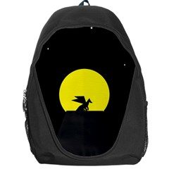 Moon And Dragon Dragon Sky Dragon Backpack Bag by Nexatart