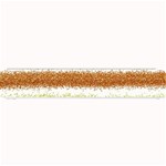 Metallic Gold Glitter Stripes Small Bar Mats 24 x4  Bar Mat