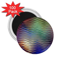 Metallizer Art Glass 2 25  Magnets (100 Pack)  by Nexatart