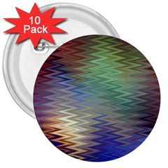 Metallizer Art Glass 3  Buttons (10 Pack)  by Nexatart