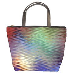 Metallizer Art Glass Bucket Bags